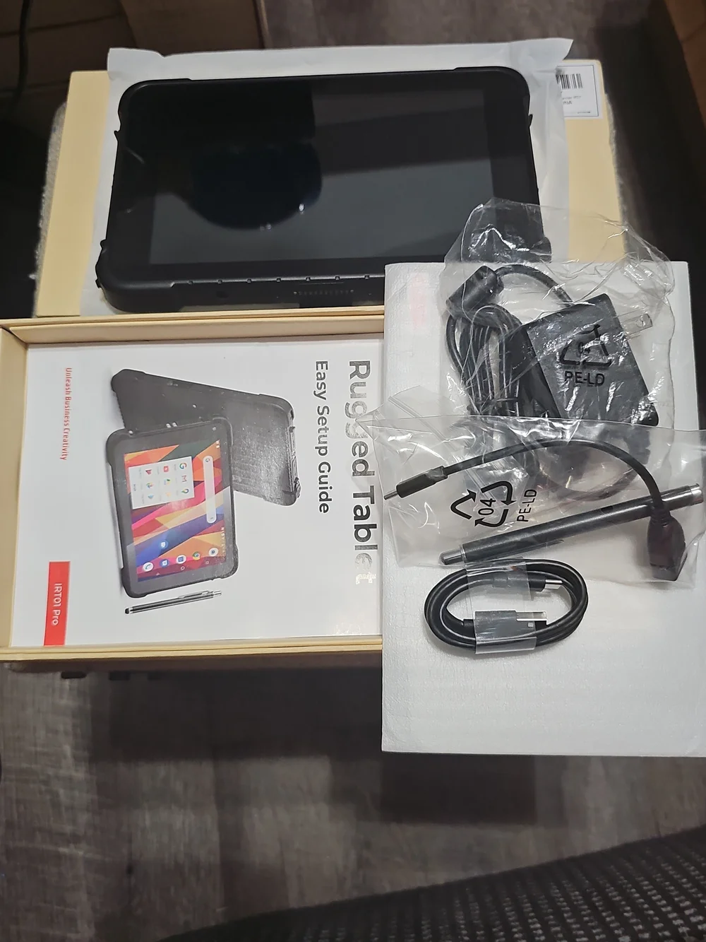 MUNBYN rugged tablet